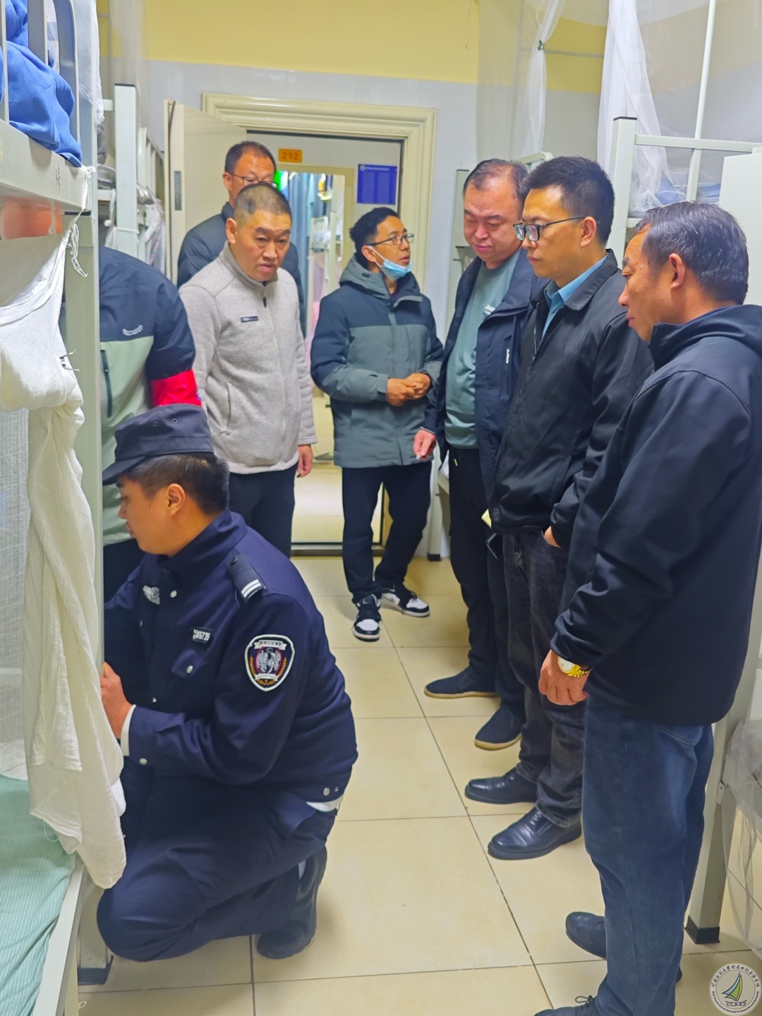 宿舍安全无小事   联合检查筑防线